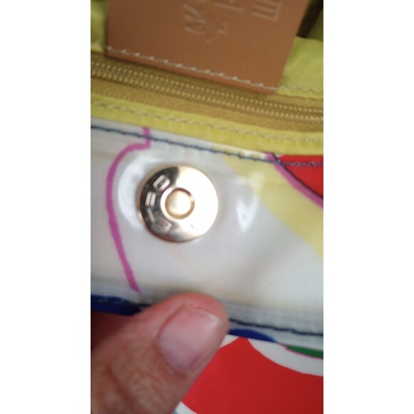 Etro Tote Bag Paisley Multicolor PVC 175444904 Beach Coastal - Picture 10 of 10